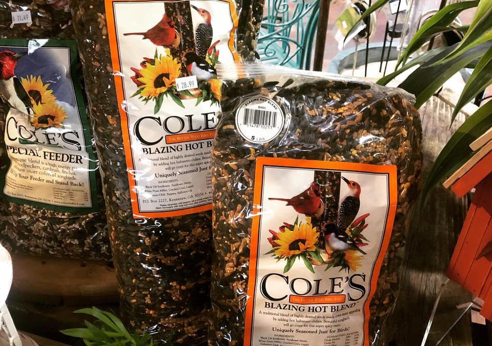 Coles’s “The better wild bird seed!”